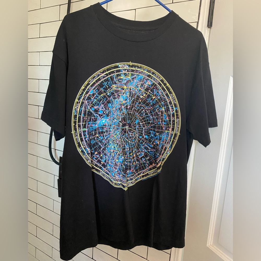 Urban Outfitters Star Chart Oversized Tee